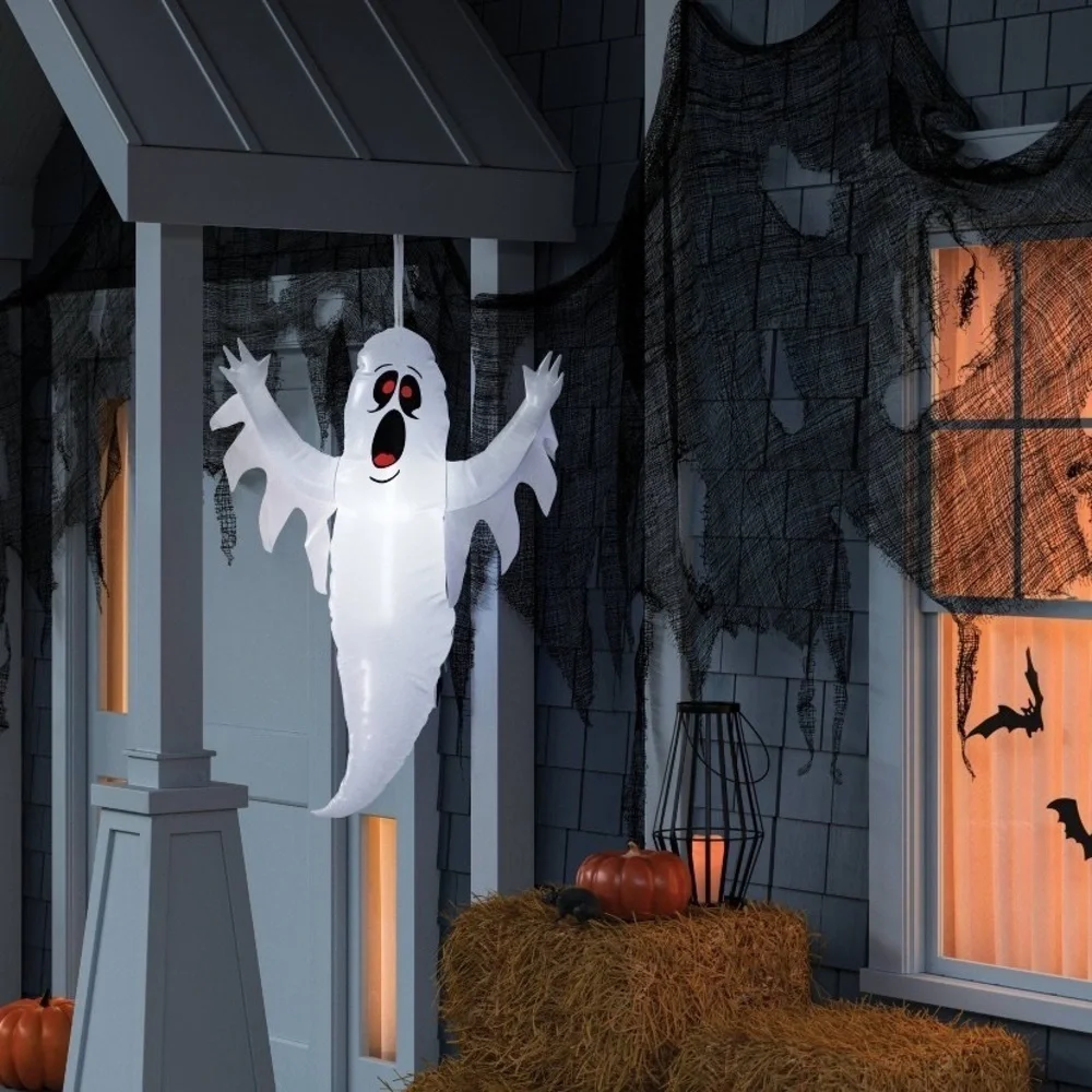 NIB. HYDE & EEK! Inflatable Ghost Decoration